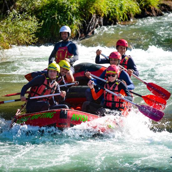 rafting